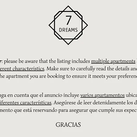 Apartmán 7 Dreams Màlaga